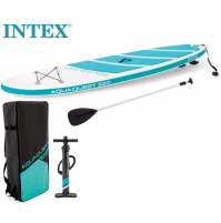 Sup gonfiabile Intex 68242 Aqua Quest 320 tavola surf remo pagaia pompa